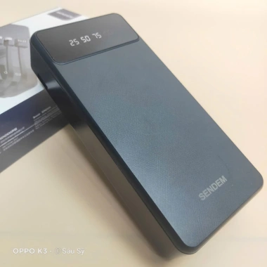 Sạc Dự Phòng SENDEM P900 20.000mAh - Tích Cáp, LED Báo Pin, Sạc Nhanh 15W Giá 298k 4