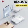 Sạc dự phòng siêu mỏng 10.000/20.000mAh 2 dây tích hợp, sạc nhanh 22.5W, UV cao cấp- 569.000 VND
