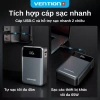 Sạc Dự Phòng Vention 65W 20.000mAh - Sạc Nhanh PD, Cáp Type-C Tích Hợp, Màn Hình LED, Dùng cho Điện Thoại và Laptop - Giá 775.000 VND 4