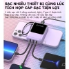 Sạc dự phòng XY68 20.000mAh dung lượng lớn, tích hợp dây sạc nhanh, hỗ trợ đa thiết bị - Giá 165k 5
