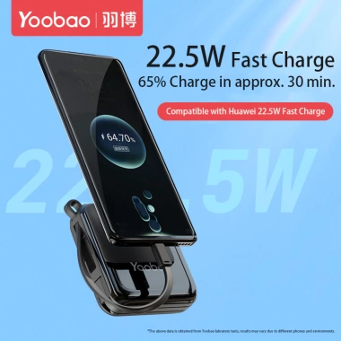 Sạc Dự Phòng YOOBAO LK10 10.000mAh Sạc Nhanh Type-C & Lightning Màn Hình Hiển Thị Phần Trăm Pin Giá 479k
