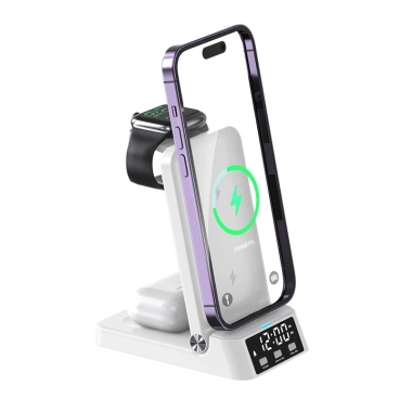Sạc Không Dây 20W Đế Đa Năng iPhone 16-11 Apple Watch AirPods Pro Sạc Nhanh 3