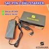 Sạc kim nhanh Staker 3A 2 chân, có quạt làm mát, tương thích Pin M21 - Giá 150k 5