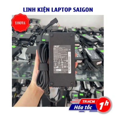 Sạc Laptop Acer 180W 19.5V 9.23A - Predator 15/17, Triton 700, Gateway One, Z3.171 Z3.771 - Giá 421.400₫ 3 Sạc Laptop Acer 180W 19.5V 9.23A - Predator 15/17, Triton 700, Gateway One, Z3.171 Z3.771 - Giá 421.400₫ 3