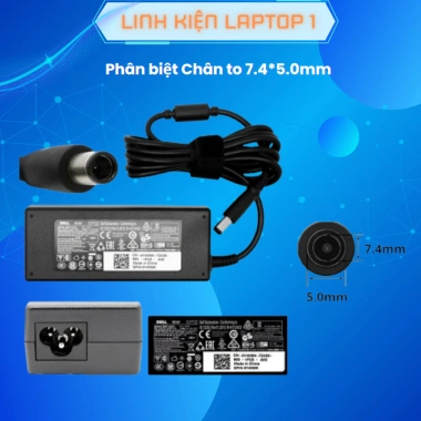 Sạc Laptop Dell 65W 19.5V 3.34A Kim Nhỏ cho Inspiron 15/3.000-5.000, Vostro 13/5.000, Latitude 13/3.000-7.000 - 103.550 VND 4