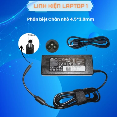 Sạc Laptop Dell 65W 19.5V 3.34A Kim Nhỏ cho Inspiron 15/3.000-5.000, Vostro 13/5.000, Latitude 13/3.000-7.000 - 103.550 VND 5