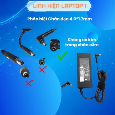 Sạc Laptop Dell 65W 19.5V 3.34A Kim Nhỏ cho Inspiron 15/3.000-5.000, Vostro 13/5.000, Latitude 13/3.000-7.000 - 103.550 VND 6
