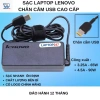 Sạc Laptop Lenovo 65W-90W Type C, USB, Chân Nhỏ và To, BH 24 Tháng, Đổi mới 3