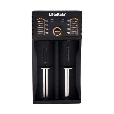 Sạc LiitoKala LII-202 mới cho 18.650 26.650 16.340 14.500 - Đầu vào 5V2A, chỉ 228.800₫
