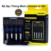 Sạc LiitoKala Lii-402 4 khay Pin AA/AAA/A/SC - Hàng Chính Hãng, Giá 235.000₫