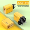 Sạc Nhanh 120W 4 Cổng 2USB+2Type‑C Siêu Nhanh, Bộ Chuyển Đổi Nguồn, Giá 73.480₫ 4