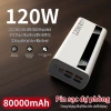 Sạc nhanh 120W 80.000mAh Nguồn di động - Phù hợp mọi điện thoại, Pin nhập khẩu hiệu suất cao - Giá 459.998₫ 5