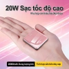 Sạc nhanh 20W 20.000mAh tích hợp 4 cáp, bật LED 3s - Lõi mạnh, an toàn, 299.999đ