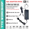 Sạc nhanh 21V 3A có quạt tản nhiệt - Adapter 2 cổng ADT cho pin 10,15,20 cell