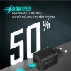 Sạc Nhanh 33W ORIO POWERPORT-33.EU-BK GaNFast – PD3.0 & QC3.0, Siêu Nhẹ Du Lịch, Giá giảm còn 80.000₫ 4