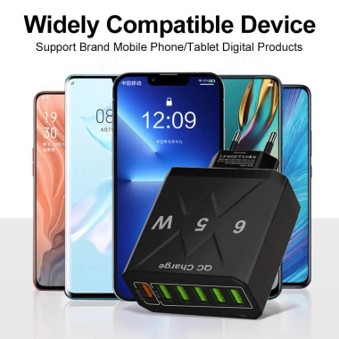 Sạc Nhanh 65W Dạ Quang 6 USB (3.1A) + QC3.0, Bộ Chuyển Đổi Du Lịch EU/Mỹ/Anh - 132.825₫ 8 Sạc Nhanh 65W Dạ Quang 6 USB (3.1A) + QC3.0, Bộ Chuyển Đổi Du Lịch EU/Mỹ/Anh - 132.825₫ 8