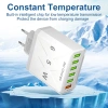 Sạc Nhanh 65W Dạ Quang 6 USB (3.1A) + QC3.0, Bộ Chuyển Đổi Du Lịch EU/Mỹ/Anh - 132.825₫ 9