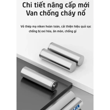 Sạc Nhanh Enenmax Pin AA 4.600mAh + AAA 2.600mAh - An Toàn, Tiết Kiệm, Giá Chỉ 97.000đ