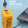 Sạc Nhanh GaN 145W 3 Cổng USB C QC 3.0 Du Lịch Ngoài Trời Ưu Đãi 55.850₫ 4