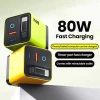Sạc Nhanh USB‑Type C 80W GaN 80cm Cáp Đa Năng, Chuyển Đổi Nguồn Du Lịch iOS/Android - 261.620₫ 2