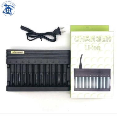 Sạc pin 18.650 4.2V 10/12 khay, cân áp, giá ưu đãi 60k - miễn phí giao hàng