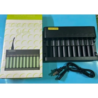 Sạc pin 18.650 4.2V 10/12 khay, cân áp, giá ưu đãi 60k - miễn phí giao hàng