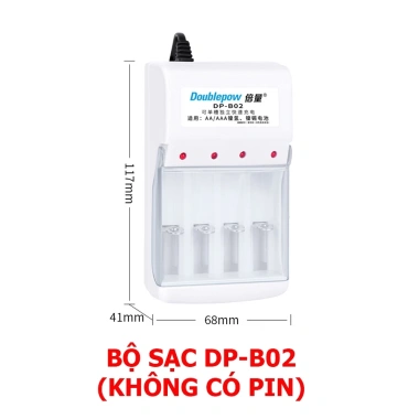 Sạc Pin 4 Cổng Doublepow DP-B02 Chính Hãng + Pin AA/AAA - 21.000 Đ, Giao Toàn Quốc 10 Sạc Pin 4 Cổng Doublepow DP-B02 Chính Hãng + Pin AA/AAA - 21.000 Đ, Giao Toàn Quốc 10