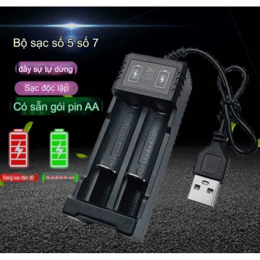 Sạc Pin AA-AAA 1.2-1.5V Nhanh, Đa Nang, Gia Uu Dai 29.900 VND - Sac Day Nang Luong 3