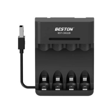 Sạc Pin AA AAA Beston 8.022B C8.023 C8.024 - Tiết kiệm, An toàn cho Pin Ni‑MH 1.2, Giá 34.299 VND