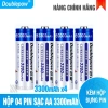 Sạc Pin AA AAA Doublepow DP-UKL578 - Sạc Nhanh Tự Ngắt, Pin 3.300mAh Dùng Cho Micro & Đồ Chơi 9