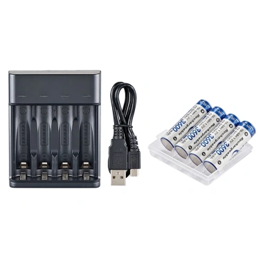 Sạc pin AA tự ngắt Bmax 904U siêu nhanh, pin sạc AA 3.600mAh công suất cao, giá 75.000 VND 10