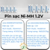 Sạc Pin AA/AAA C9.023L C9.024L - Sạc nhanh Type‑C, tự ngắt, đèn báo, micro & remote, 79.000₫ 3