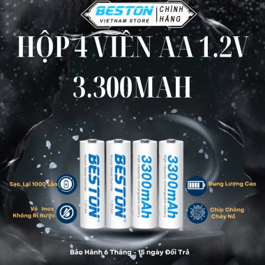 Sạc pin AA/AAA C9.023L nhanh - Pin sạc AA 3.300mAh Ni-Mh, giảm giá 244k
