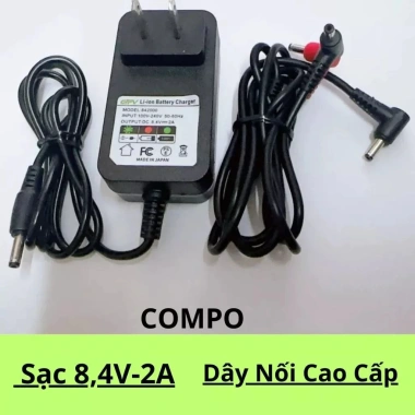 Sạc Pin Áo Điều Hòa Gifv LED Tự Ngắt Khi Đầy - Sạc Nhanh 2A/1.5A, Giá 45.000 VND 8