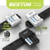 Sạc pin Beston C807b AA/AAA 1.2V Ni-MH, đèn báo, sạc nhanh 220V - Giá chỉ 39.000₫