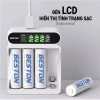Sạc pin Beston C9.023L AA/AAA sạc nhanh, LCD hiển thị, tự ngắt khi đầy - Dùng cho micro, remote, giảm còn 60k 5