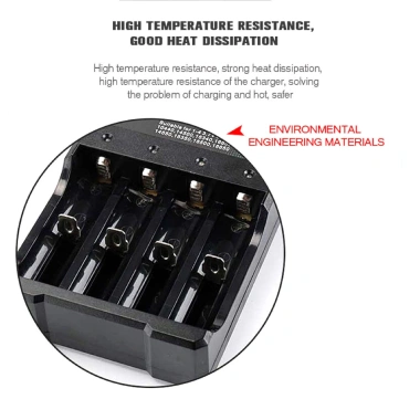 Sạc Pin BMAX 4 Khe Cao Cấp Tự Ngắt, Đèn Báo Khi Đầy, Dùng Cho Pin 18.650 – Miễn Phí Ship, Giá 60.000₫ 3