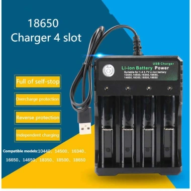 Sạc Pin BMAX 4 Khe Cao Cấp Tự Ngắt, Đèn Báo Khi Đầy, Dùng Cho Pin 18.650 – Miễn Phí Ship, Giá 60.000₫ 6