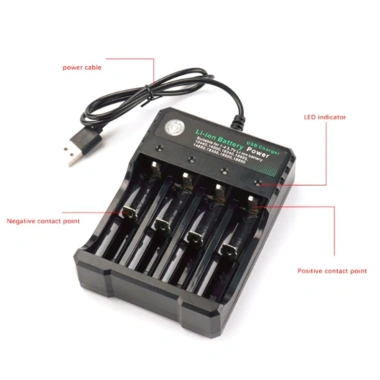 Sạc Pin BMAX 4 Khe Cao Cấp Tự Ngắt, Đèn Báo Khi Đầy, Dùng Cho Pin 18.650 – Miễn Phí Ship, Giá 60.000₫ 8
