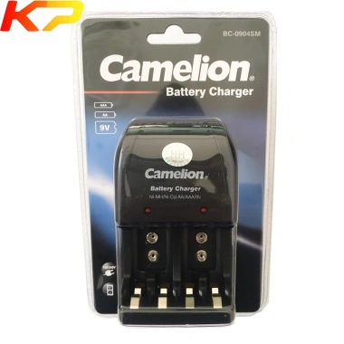 Sạc pin Camelion BC-904 đa năng AA/AAA/9V - Giá ưu đãi 224.950₫