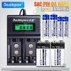 Sạc Pin Đa Năng AA/AAA/9V Tự Ngắt Doublepow DP-UK95 - Pin Micro Không Dây và Đồ Chơi Điện Tử, 39.000 VND