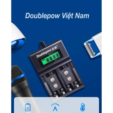 Sạc Pin Đa Năng AA/AAA/9V Tự Ngắt Doublepow DP-UK95 - Pin Micro Không Dây và Đồ Chơi Điện Tử, 39.000 VND 3 Sạc Pin Đa Năng AA/AAA/9V Tự Ngắt Doublepow DP-UK95 - Pin Micro Không Dây và Đồ Chơi Điện Tử, 39.000 VND 3