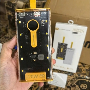 Sạc Pin Dự Phòng 30-50.000mAh Sạc Nhanh PD 120W 4 Cổng, Bảo Hành 12 Tháng - Giá 410.000₫