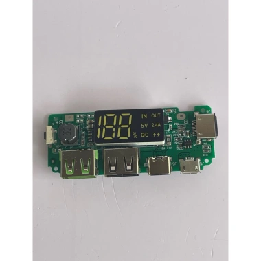 Sạc pin dự phòng lithium 2 cổng USB 5V 2.4A/2A/1A, đèn LED, Micro và Type‑C, giá 43.503 VND 9