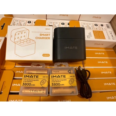 Sạc Pin iMate 8 Cổng 1.5V - Pin 3.800mWh Dung Lượng Cao Nhất, Giá Giảm 250.000₫ 7