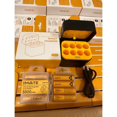 Sạc Pin iMate 8 Cổng 1.5V - Pin 3.800mWh Dung Lượng Cao Nhất, Giá Giảm 250.000₫ 8