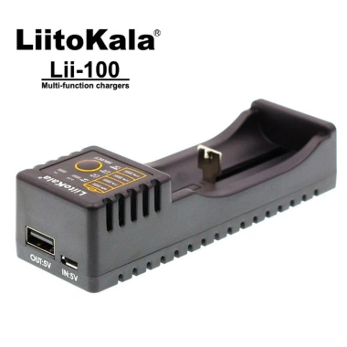 Sạc Pin LIITOKALA LII-100 3.7V/1.5V 2A-3A cho 18.650,14.500 - Box Dự Phòng, Giá 110.000₫ 3
