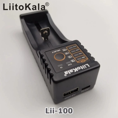 Sạc pin Liitokala Lii-100 đa năng USB, hỗ trợ AA, AAA, 18.650, 26.650, 14.500 Giá 80.580 VND 3