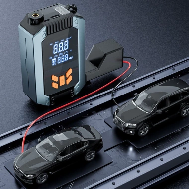 Sạc pin ô tô 4 trong 1 đa năng - Máy bơm điện, bơm không khí lốp khẩn cấp và Power Bank, giá ưu đãi 423.300₫ 3
