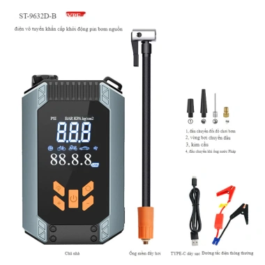 Sạc pin ô tô 4 trong 1 đa năng - Máy bơm điện, bơm không khí lốp khẩn cấp và Power Bank, giá ưu đãi 423.300₫ 8 Sạc pin ô tô 4 trong 1 đa năng - Máy bơm điện, bơm không khí lốp khẩn cấp và Power Bank, giá ưu đãi 423.300₫ 8